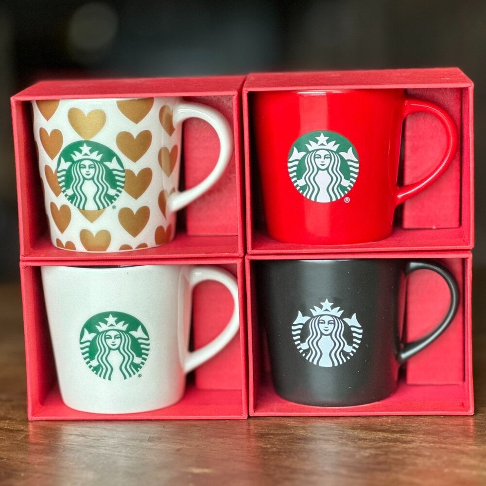 Brand New Starbucks Espresso Cups | Set of 4 | 3 oz | Never Used